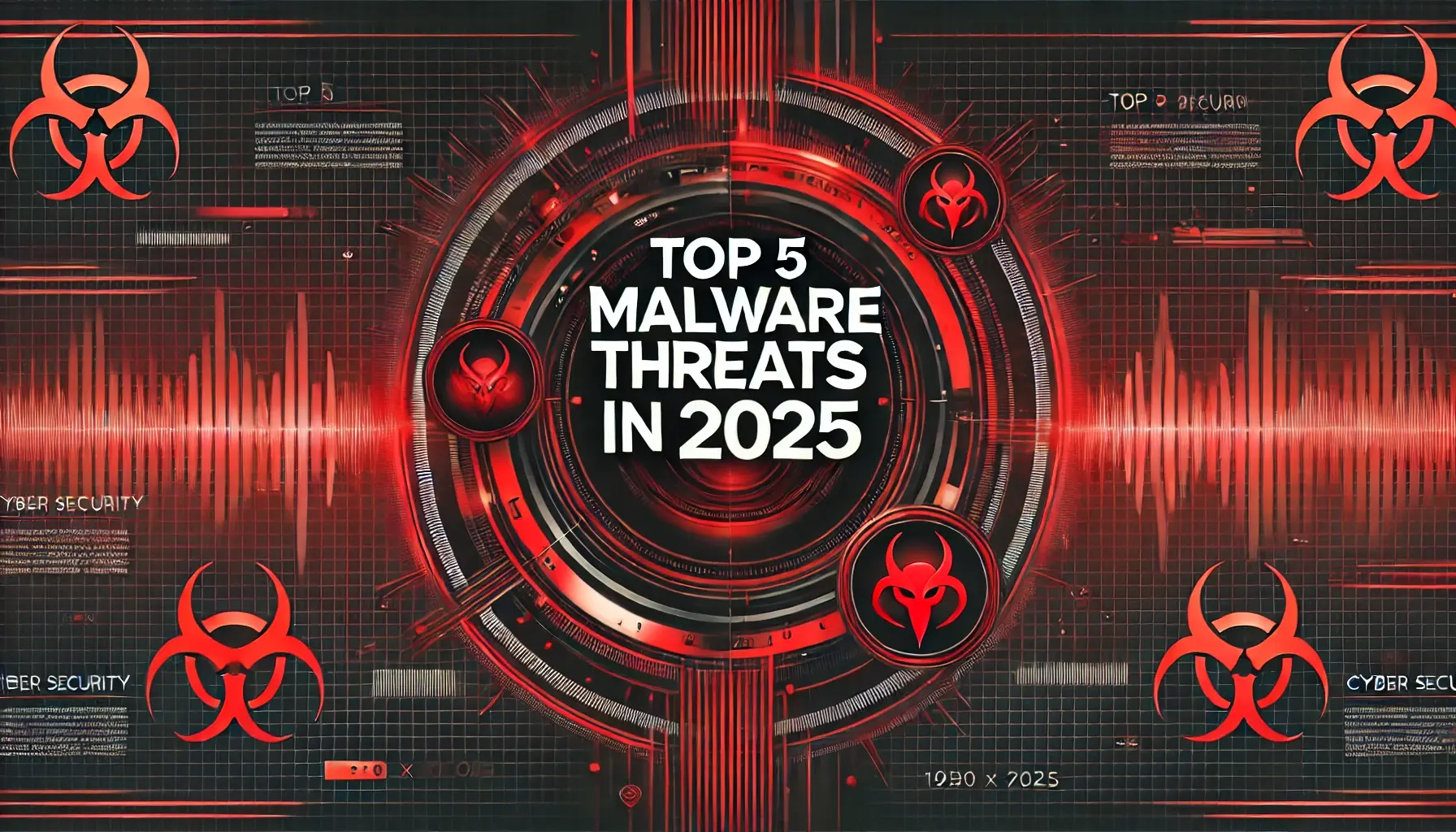 Las 5 Amenazas de Malware más Peligrosas que vienen en 2025